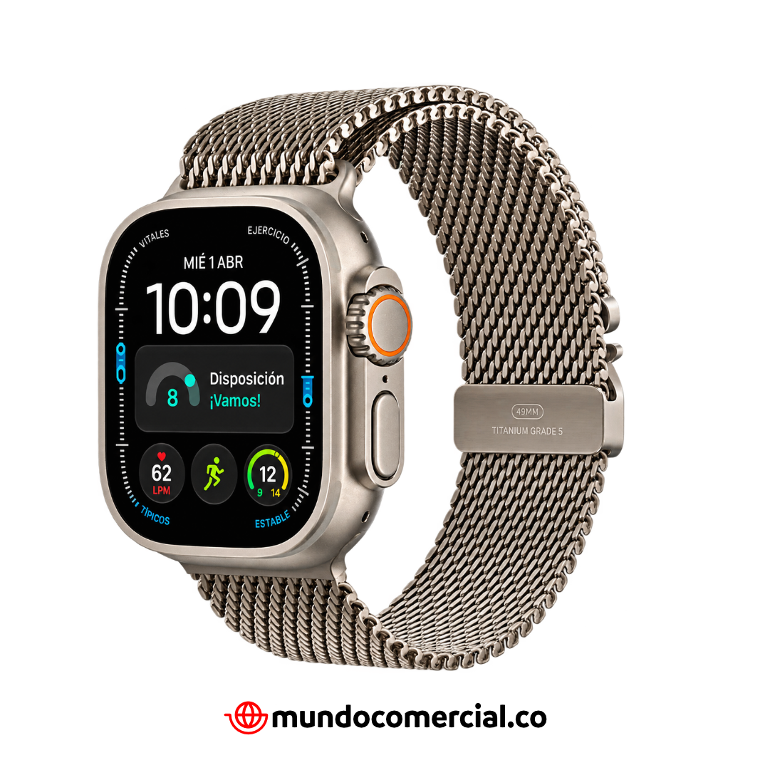 Apple Watch Ultra 4 – 49 mm Titanio Negro GPS + Celular – Original