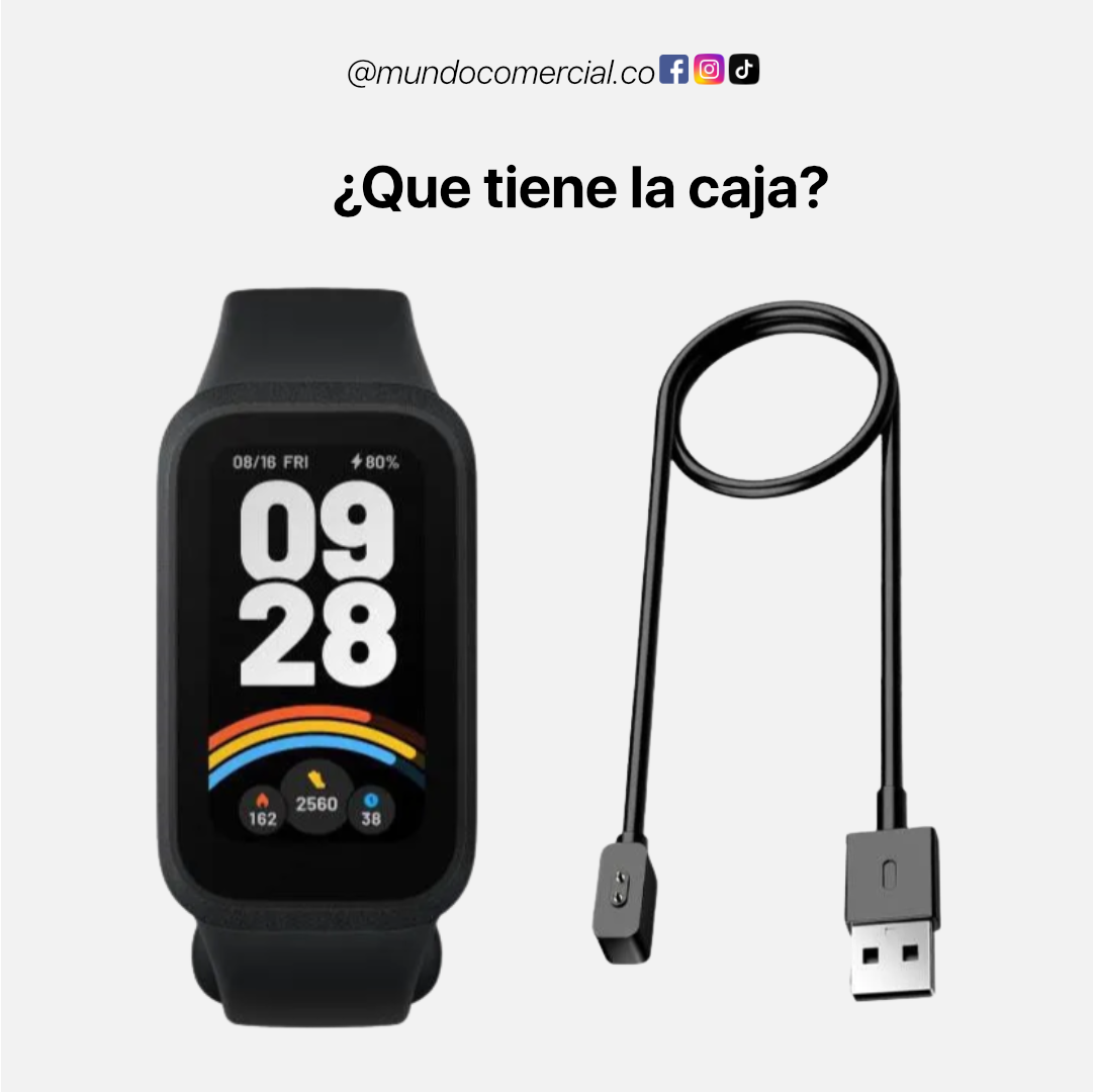 Pulsera Inteligente Xiaomi Smart Band 9 Active – AMOLED
