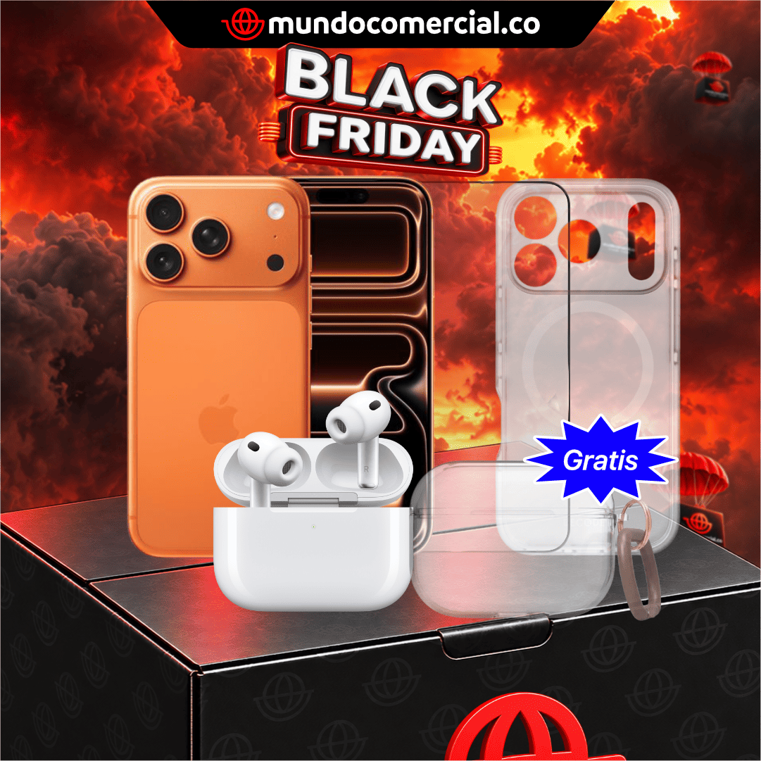 Combo Apple Lovers - IPhone 17 Pro Max 256Gb + AirPods Pro 3 + Audífonos Gratis