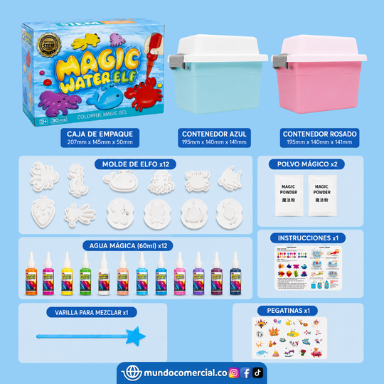 Magic Water STEM – Animalitos Mágicos Aprende Jugando