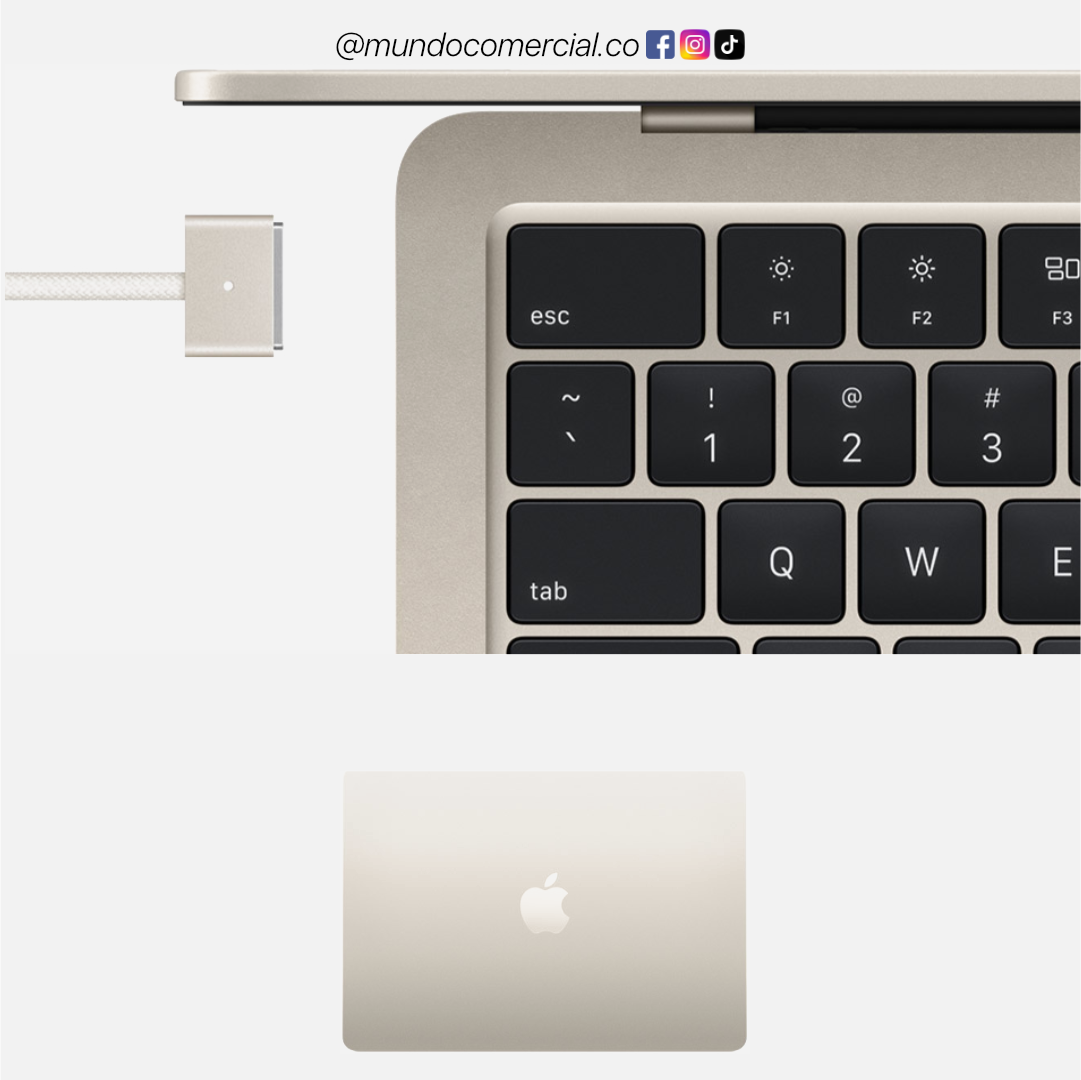 MacBook Air 13.6” M4 (16GB / 256GB) – Potencia Profesional, Diseño Ultraligero