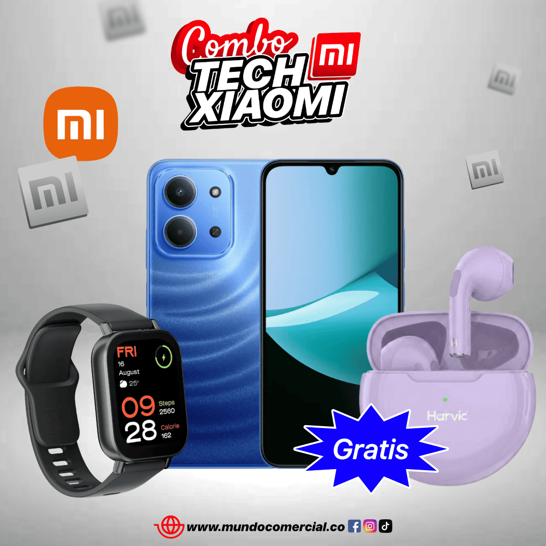 Xiaomi Redmi 15C + Smart Watch 5 Active