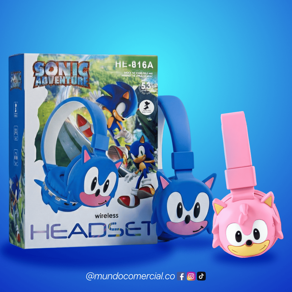 Audífonos Superheroe Bluetooth 3 en 1 Power Sound