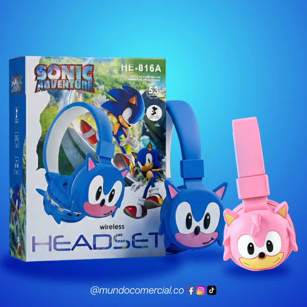 Audífonos Kids Bluetooth 3 en 1 Power Sound