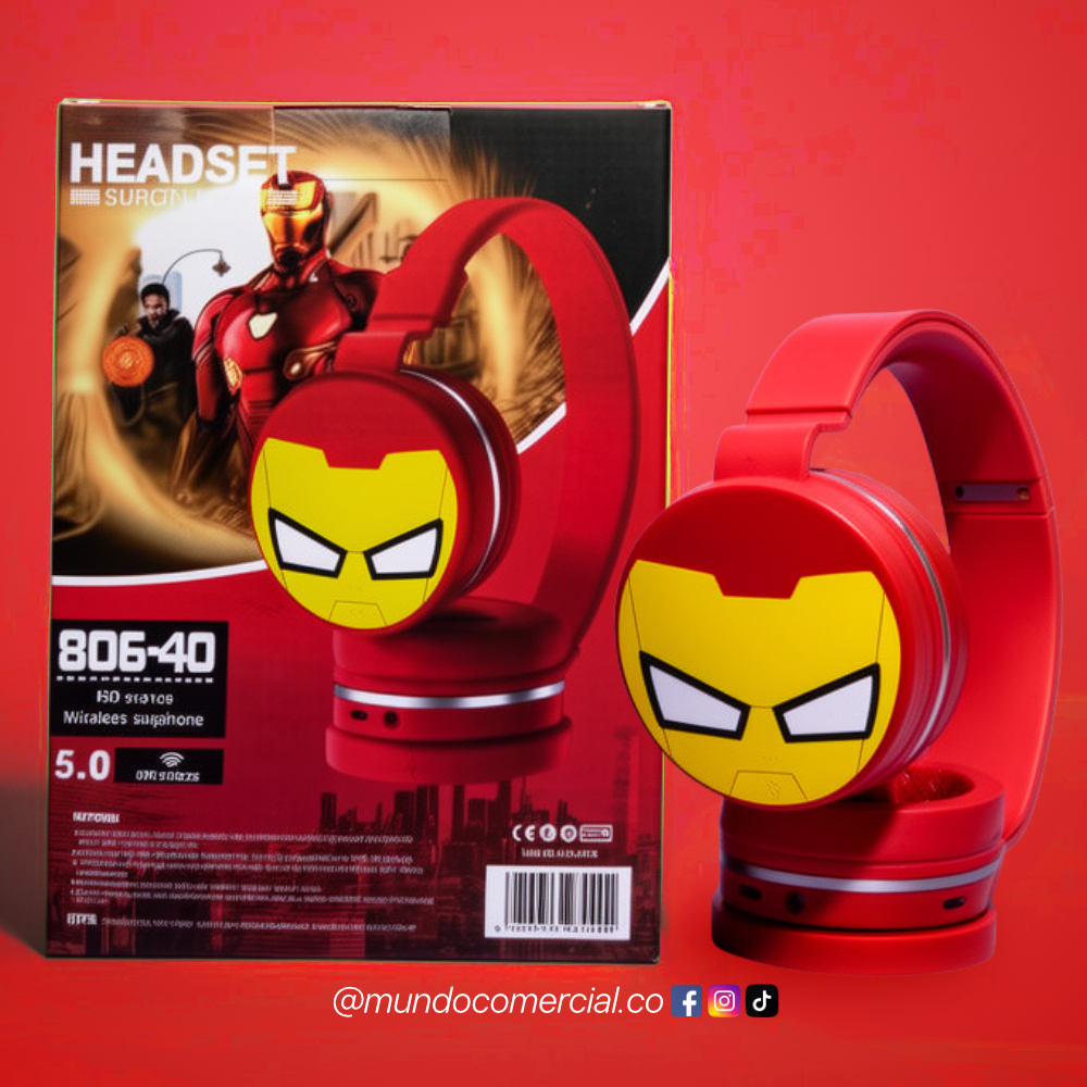 Audífonos Kids Bluetooth 3 en 1 Power Sound