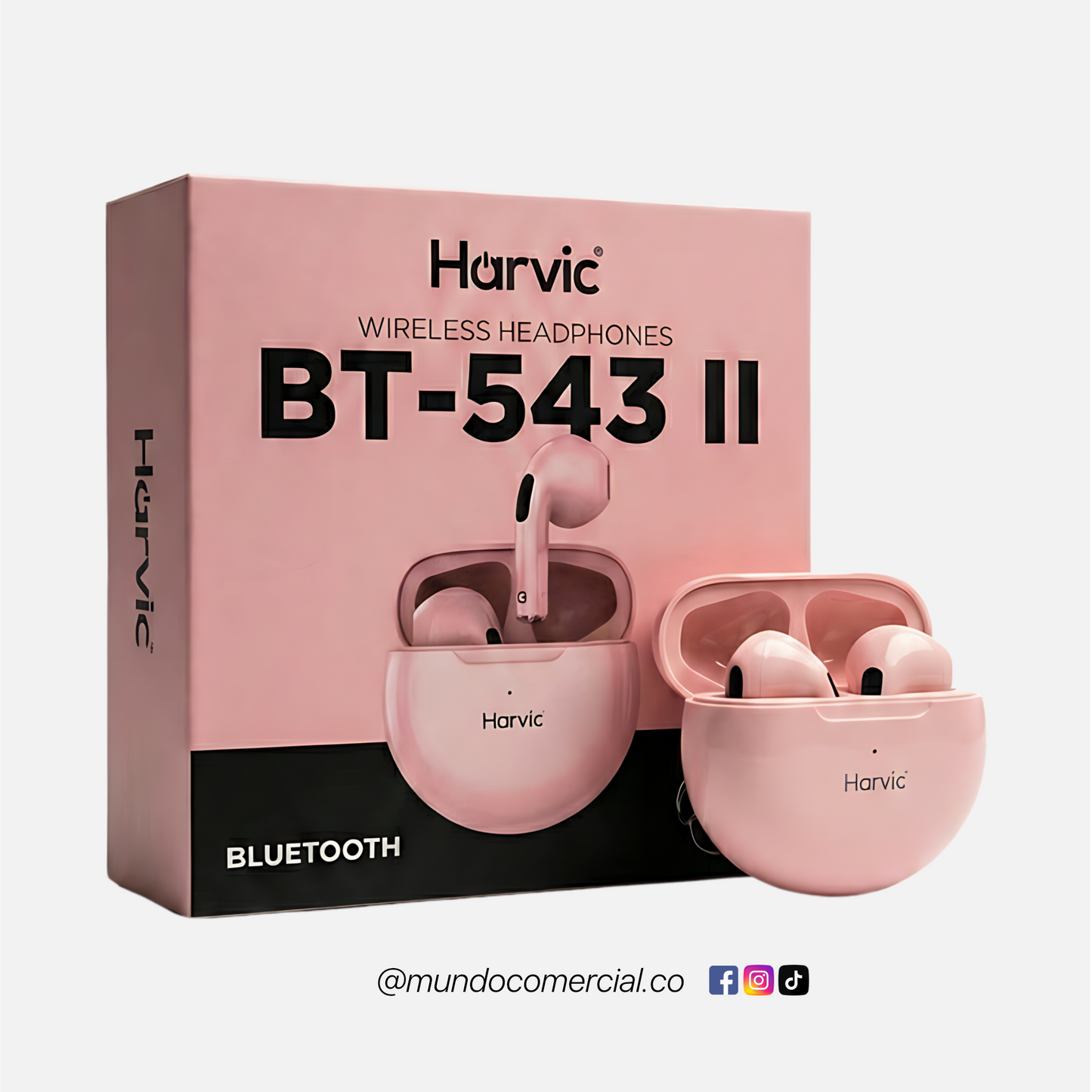 Audífonos Inalámbricos TWS Estilo Air - Harvic BT-543 II