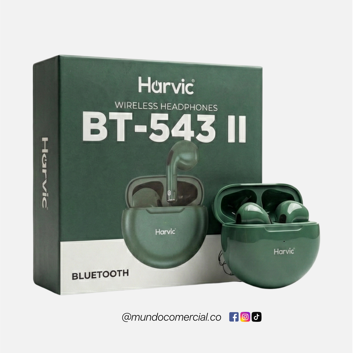 Audífonos Inalámbricos TWS Estilo Air - Harvic BT-543 II