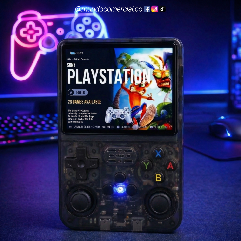 Consola de videojuegos portátil R36S, +20.000 Juegos en tu Bolsillo