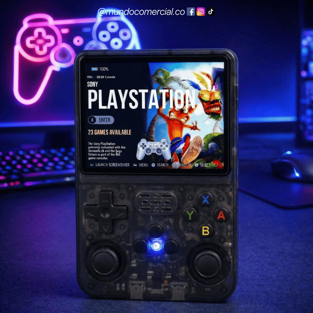 Consola de videojuegos portátil R36S, +20.000 Juegos en tu Bolsillo