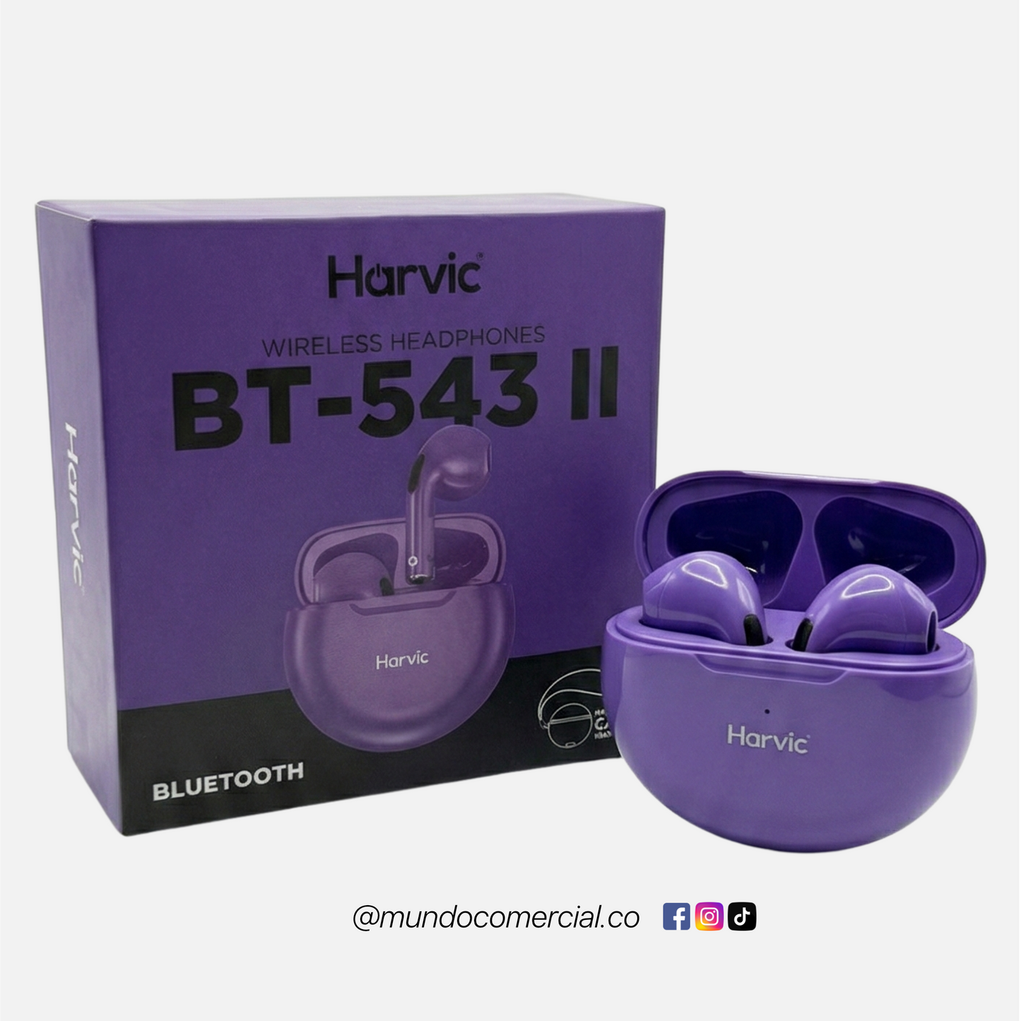 Audífonos Inalámbricos TWS Estilo Air - Harvic BT-543 II