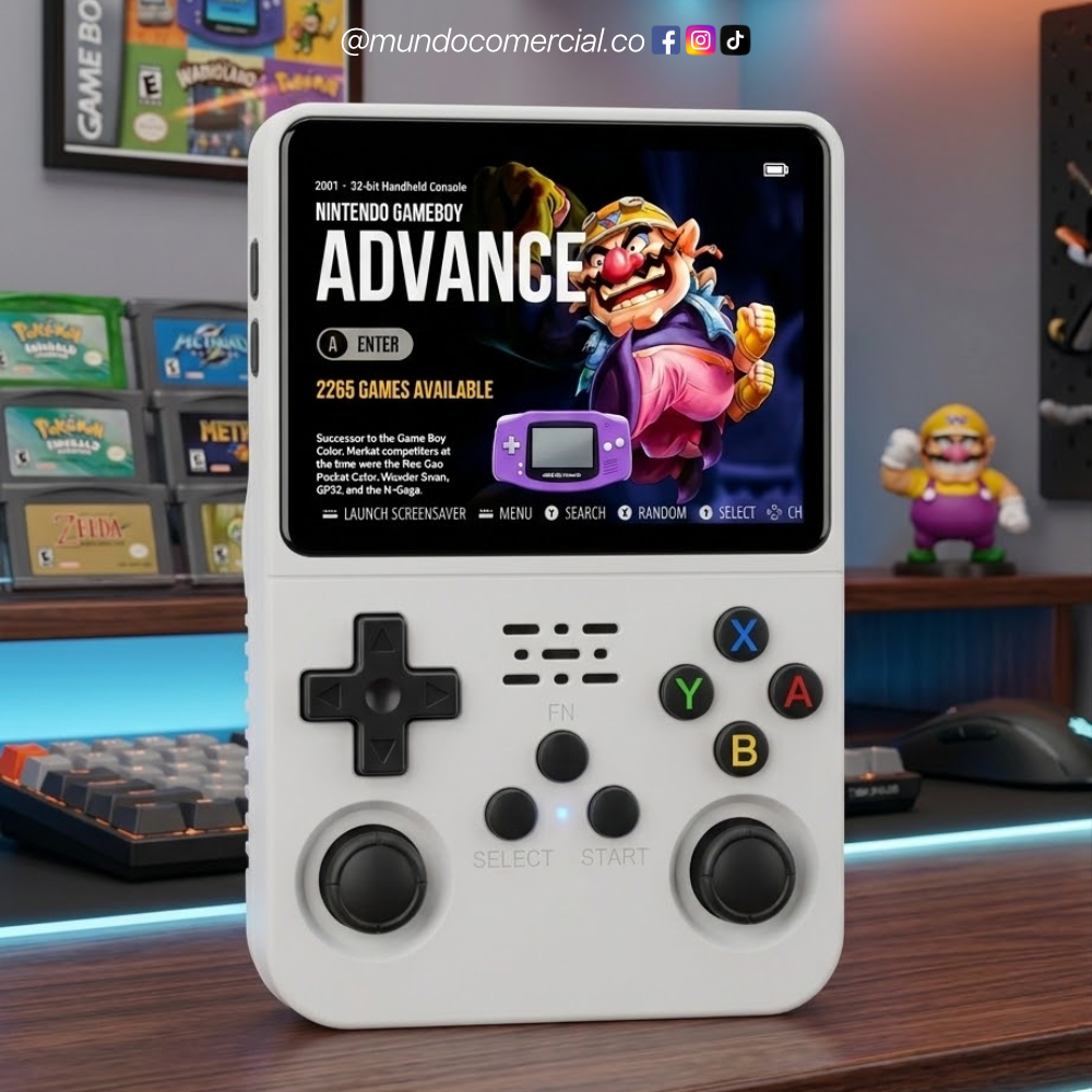 Consola de videojuegos portátil R36S, +20.000 Juegos en tu Bolsillo