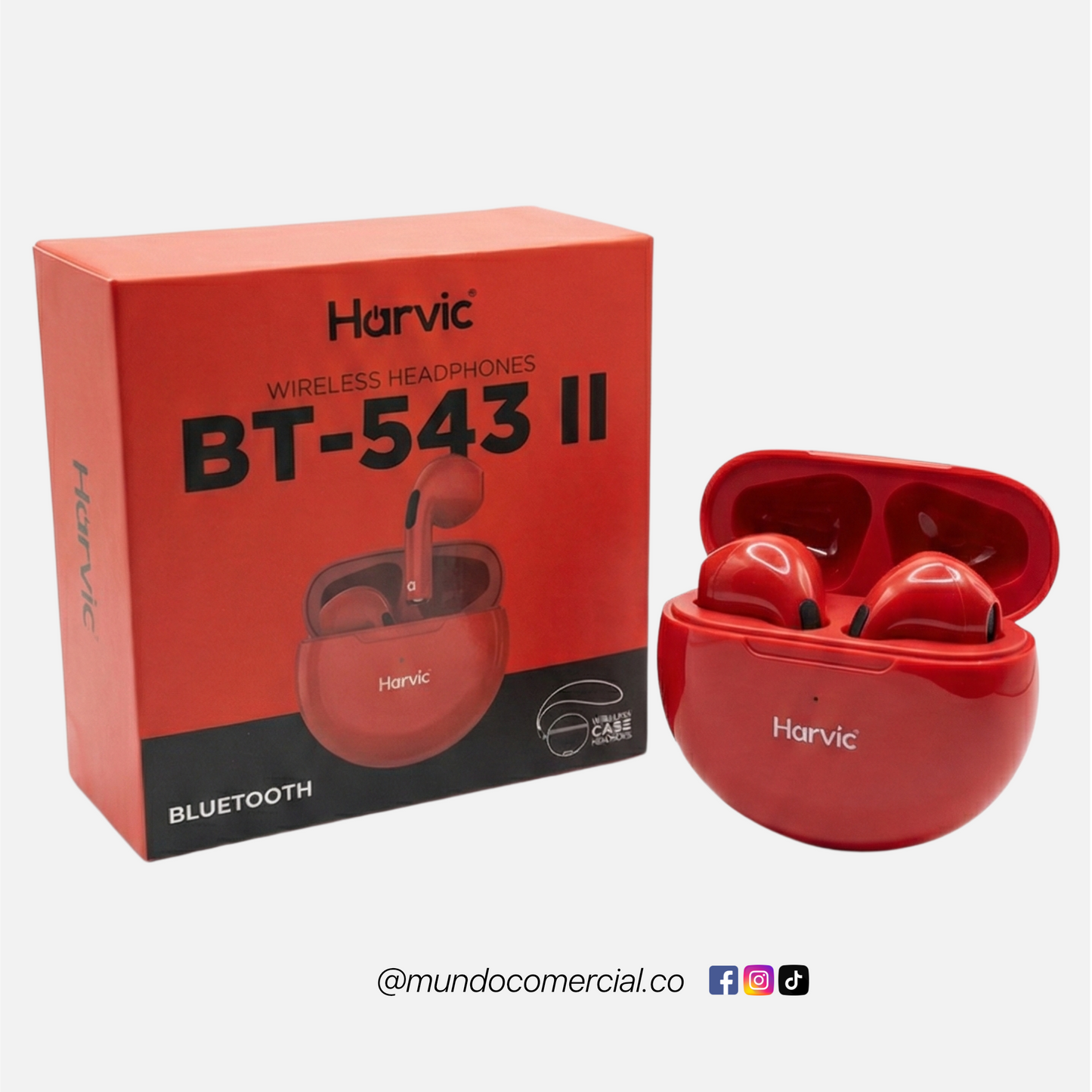 Audífonos Inalámbricos TWS Estilo Air - Harvic BT-543 II