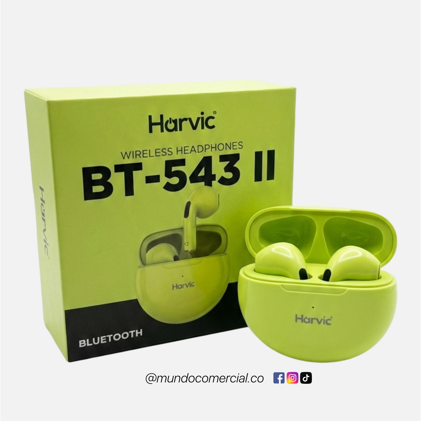 Audífonos Inalámbricos TWS Estilo Air - Harvic BT-543 II