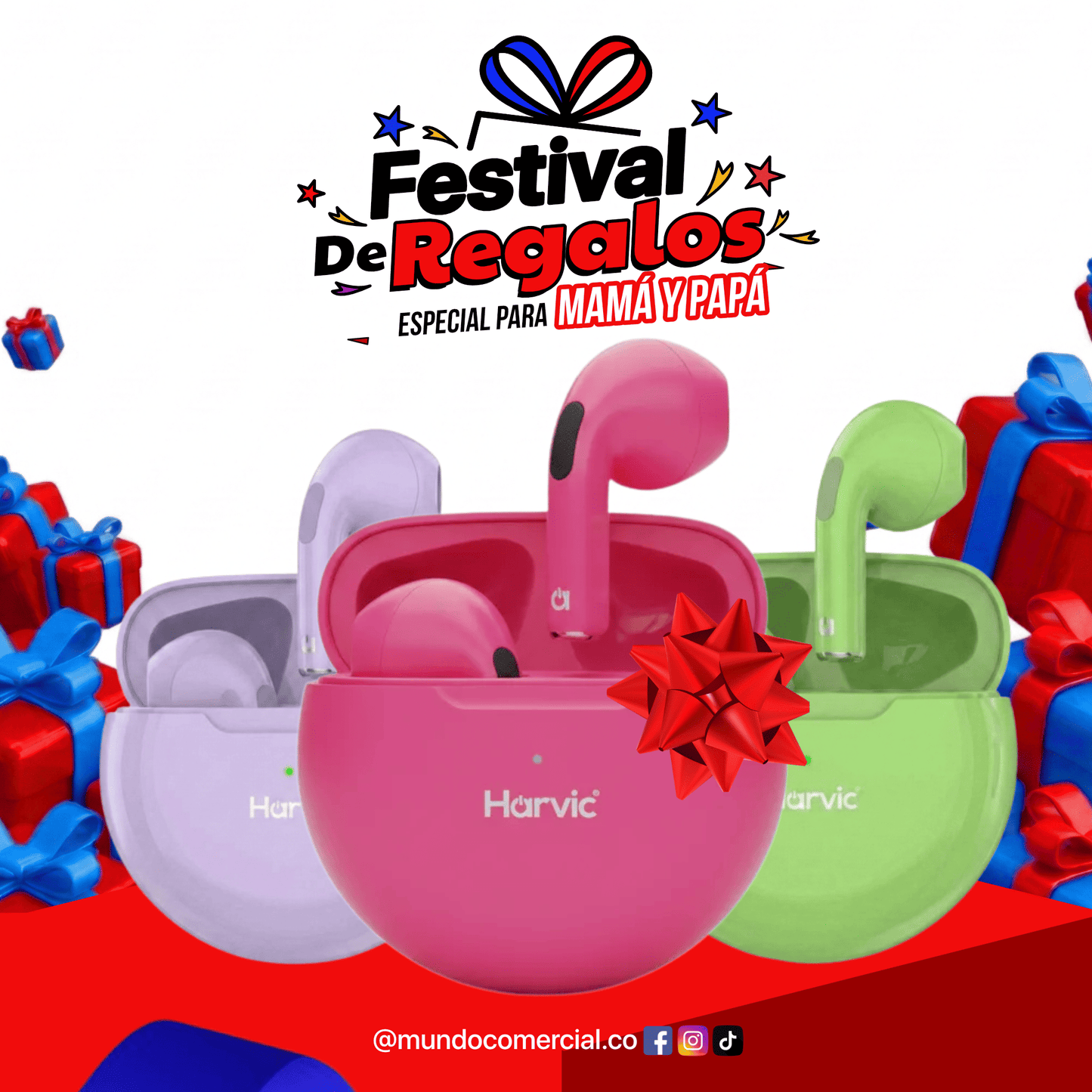 Audífonos Inalámbricos TWS Estilo Air - Harvic BT-543 II