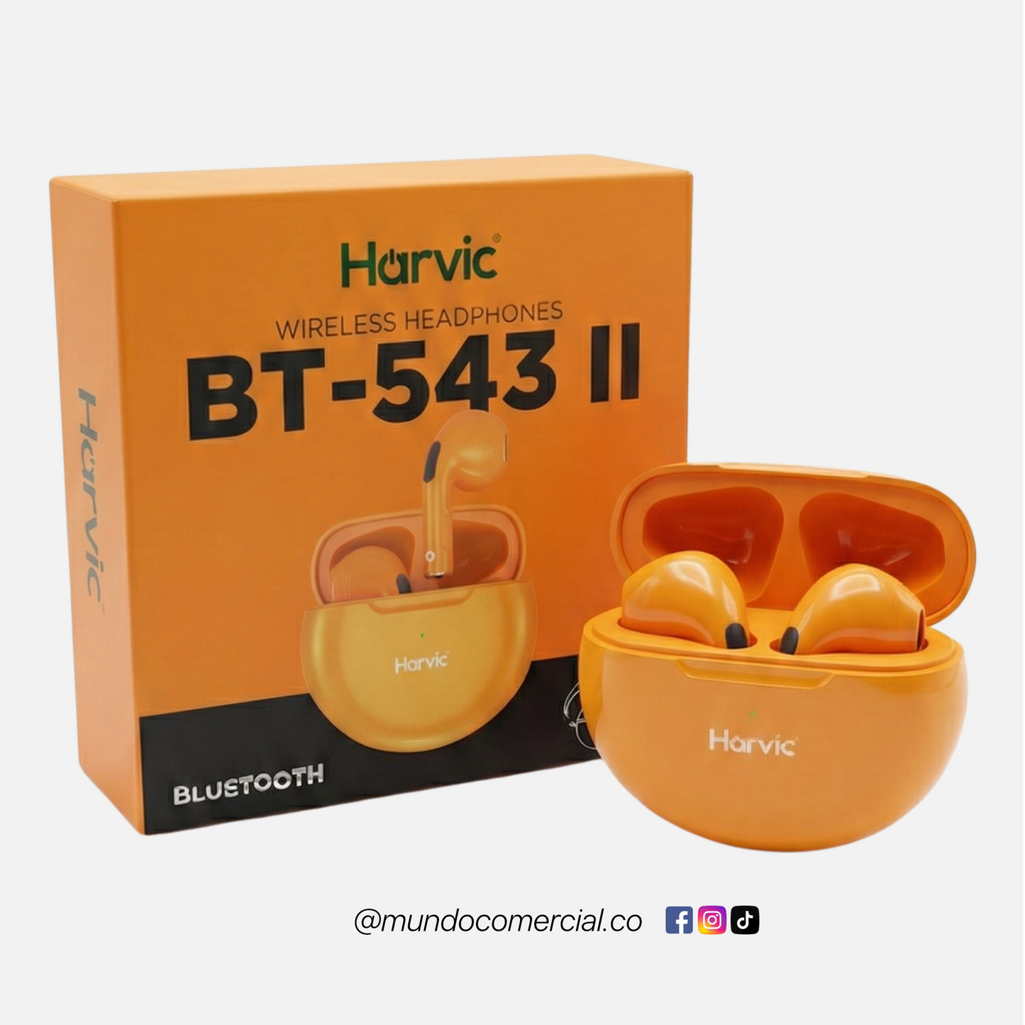 Audífonos Inalámbricos TWS Estilo Air - Harvic BT-543 II