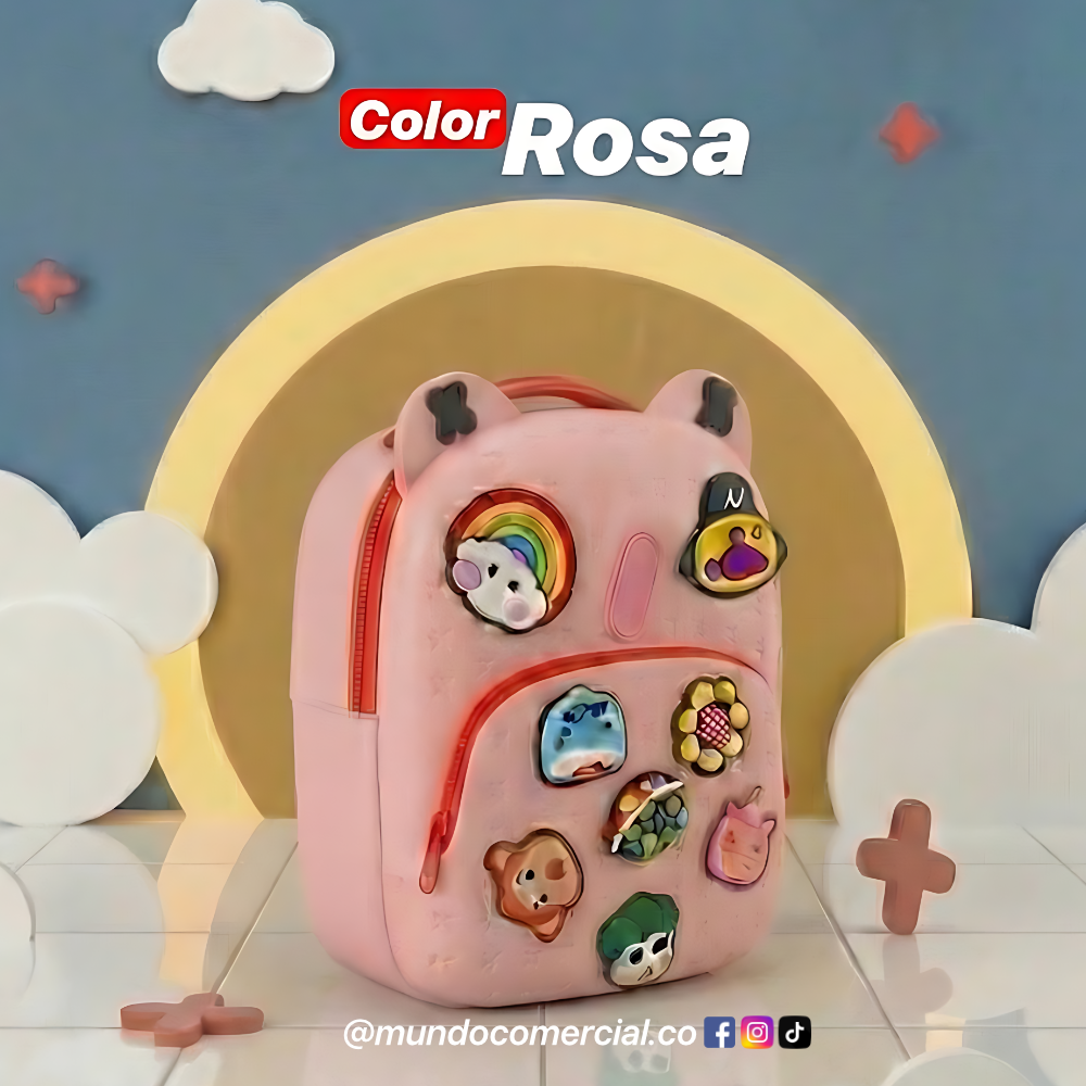 Morral Tipo Crocs Impermeable – Liviano y Flexible