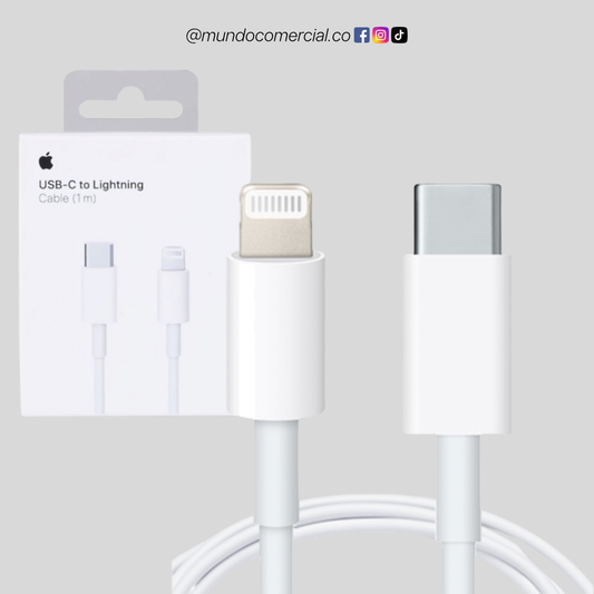 Cable Original USB-C a Lightning para Apple – Carga Rápida