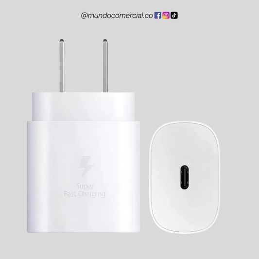Adaptador USB-C 25W Samsung Original – Super Fast Charging