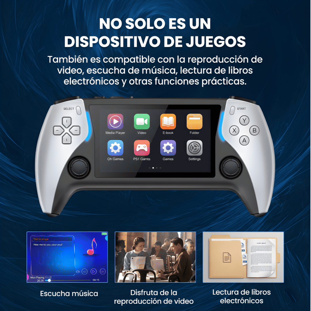 Consola Retro Portátil Project X Pro con 20.000 Juegos | PS1, Nintendo 64, PSP, Super Nintendo