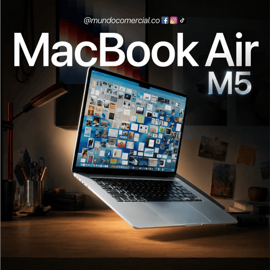 MacBook Air 13.6” M5 (512GB /16GBRAM) – Potencia Profesional, Diseño Ultraligero