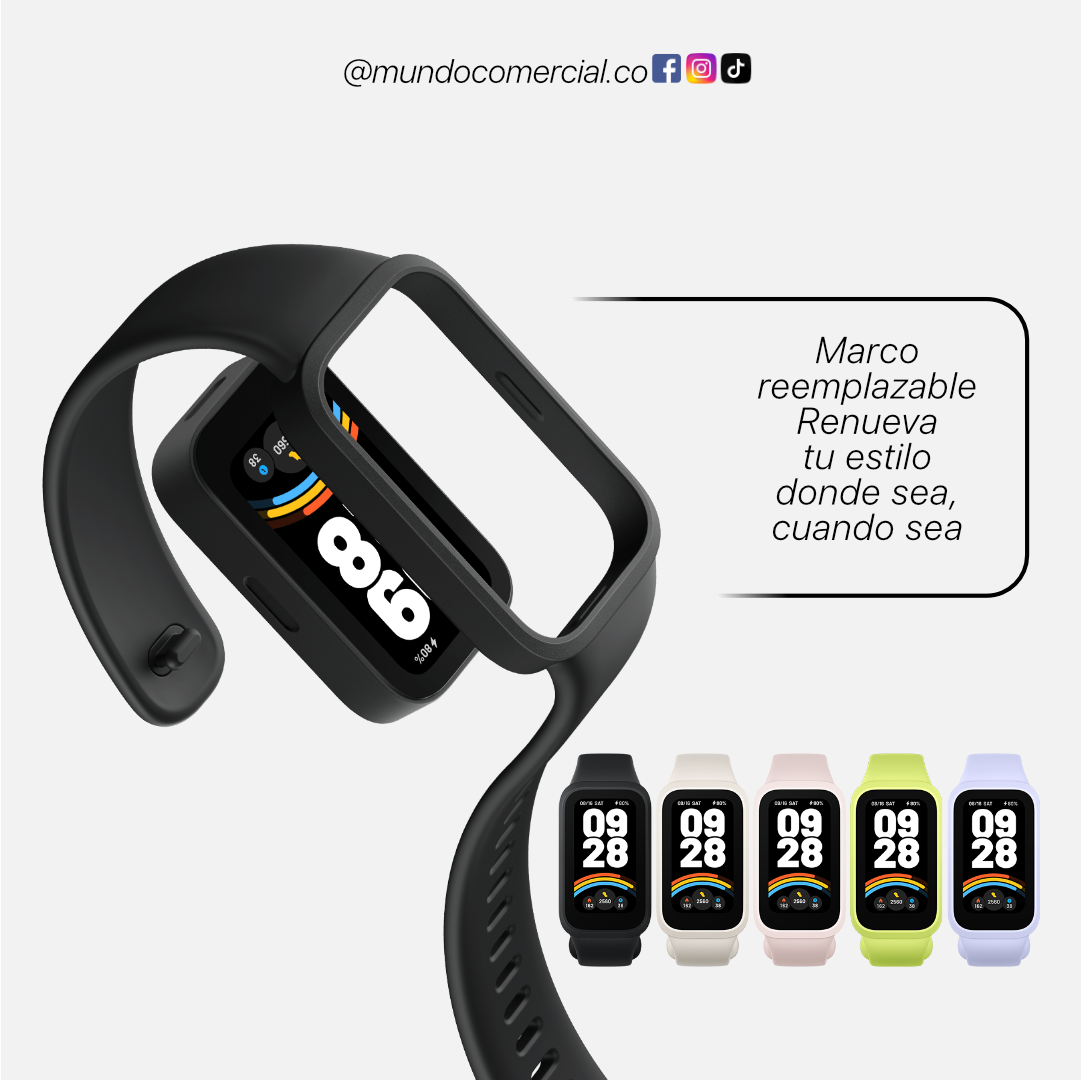 Pulsera Inteligente Xiaomi Smart Band 9 Active – AMOLED