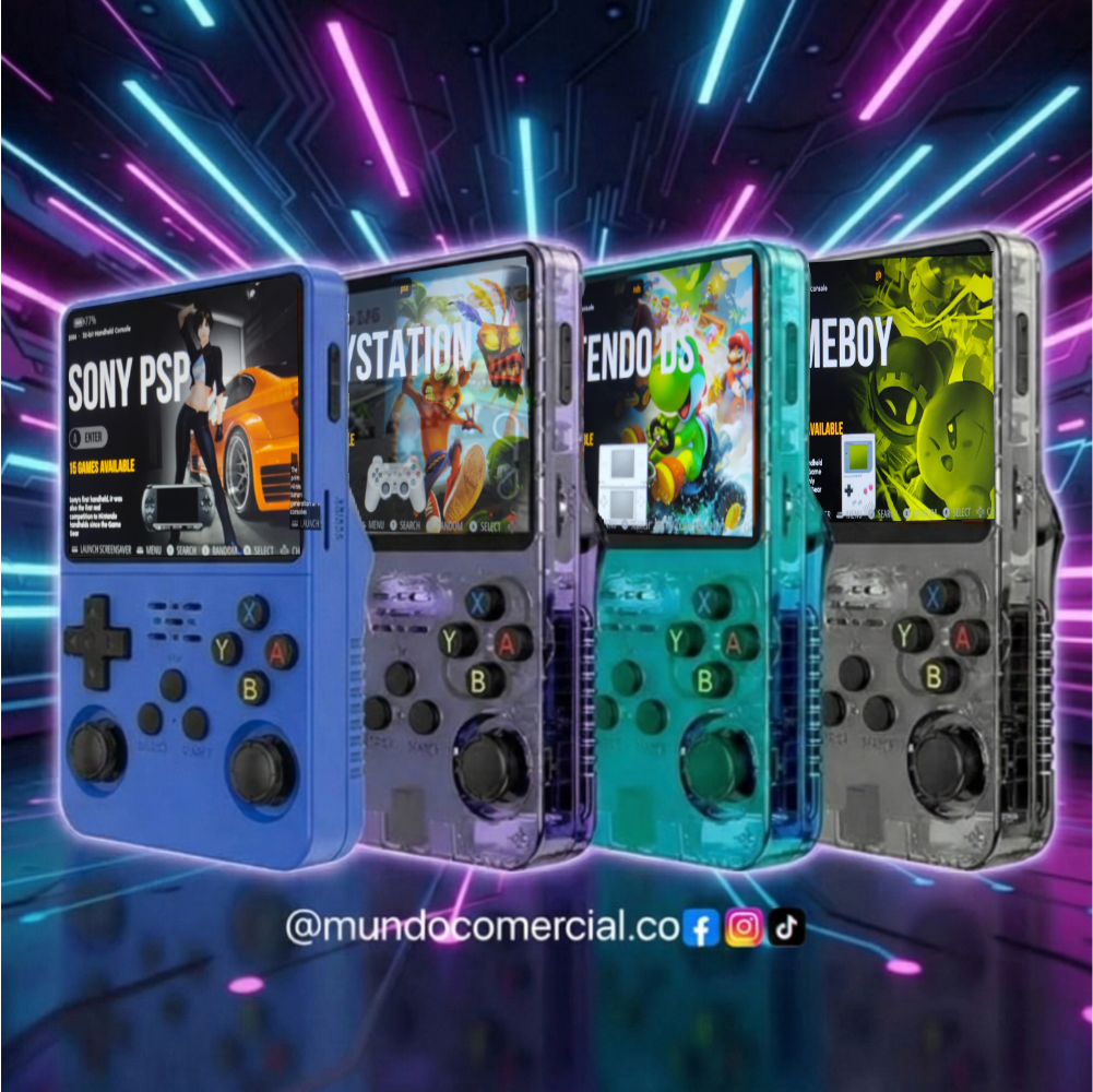 R36S Retro Game Pro™ – +10.000 Juegos en tu Bolsillo