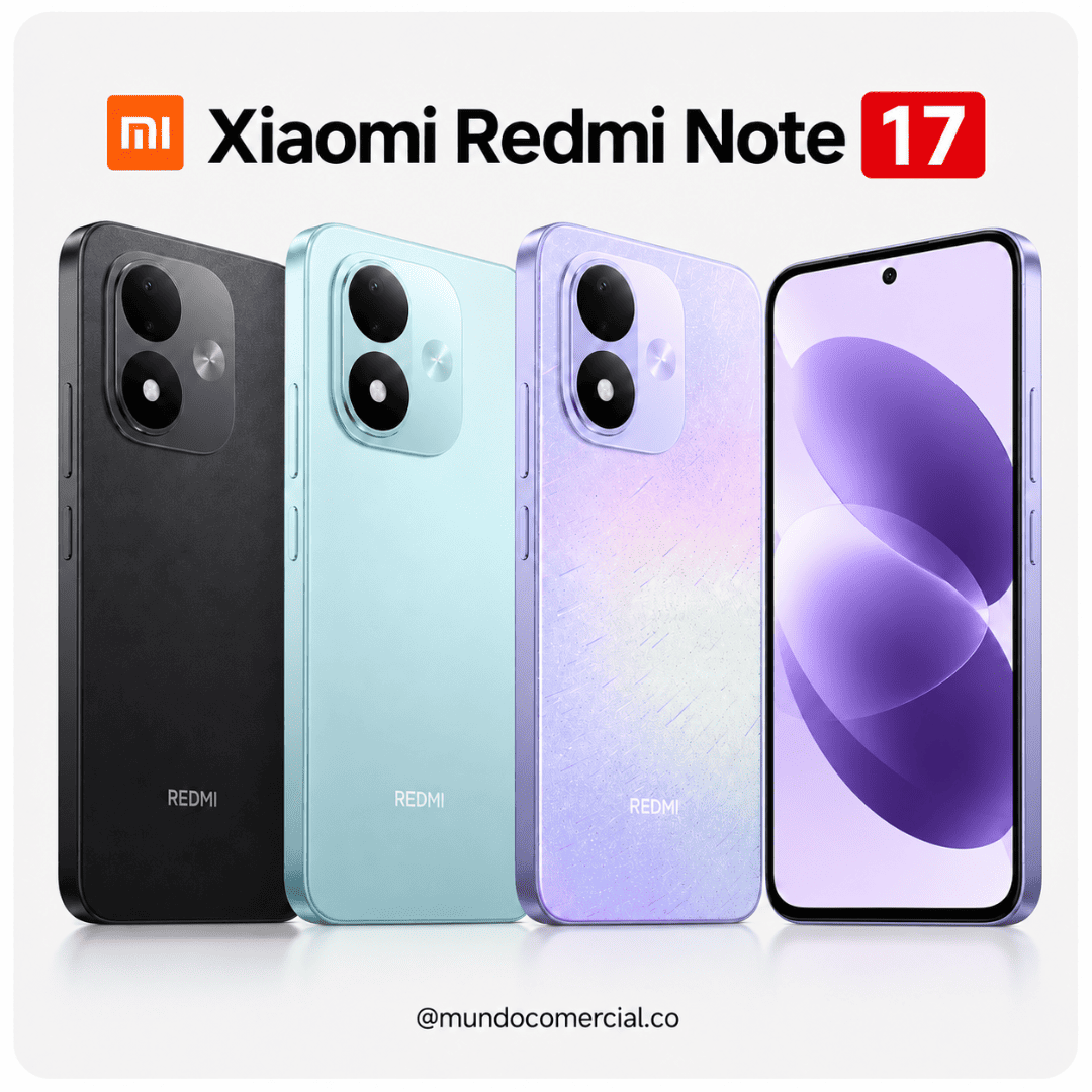 Celular Xiaomi Redmi Note 17 | 256GB |  8GB RAM | Potencia y Batería para más