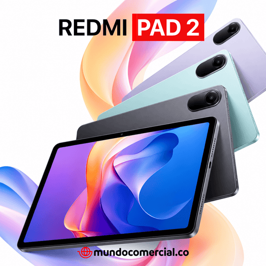 Xiaomi Redmi Pad 2 4G – Tablet 11" con SIM Card, 128GB, 4GB RAM, Pantalla 2.5K 90Hz y Batería 9000 mAh