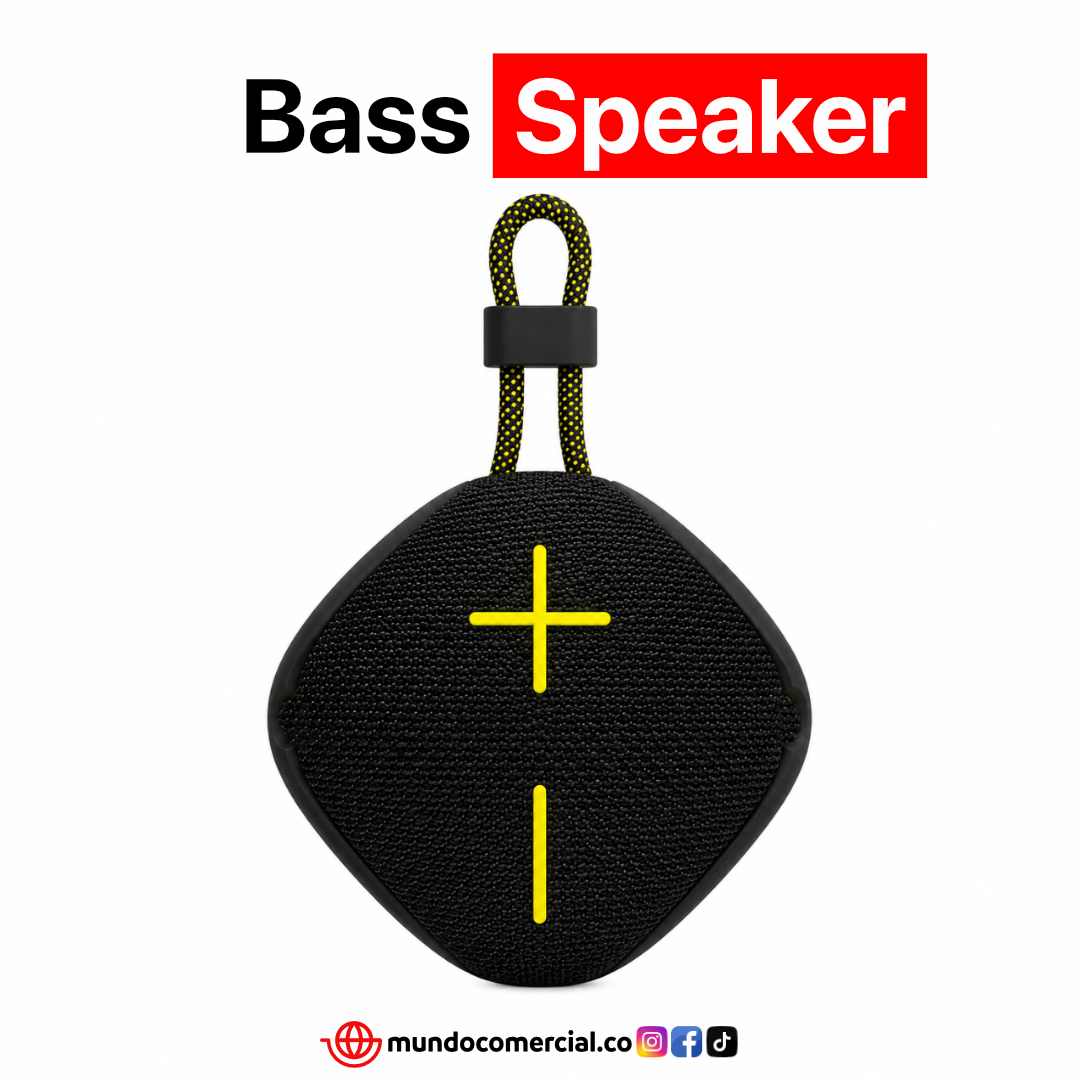Parlante Bluetooth Bass Speaker B5-A6 RGB Impermeable IPX6 | Sonido HiFi TWS