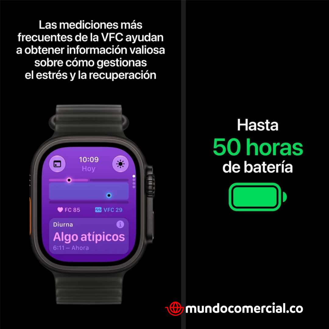 Apple Watch Ultra 4 – 49 mm Titanio Negro GPS + Celular – Original