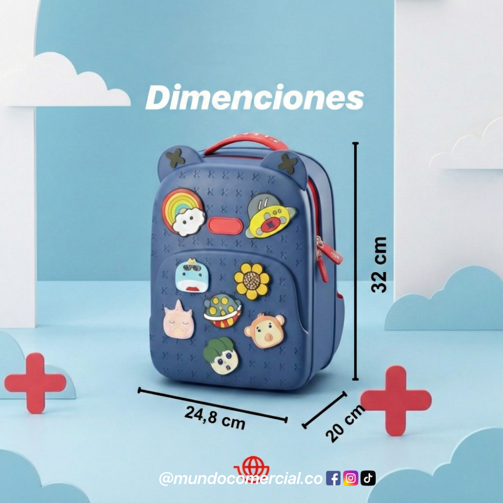 Morral Tipo Crocs Impermeable – Liviano y Flexible