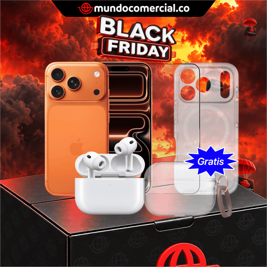 Combo Apple Lovers - IPhone 17 Pro Max 256Gb + AirPods Pro 3 + Audífonos Gratis