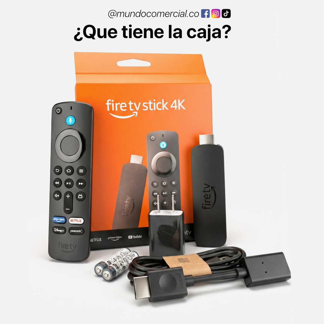 Streaming Amazon Fire TV Stick 4K con Alexa – Ultra HD HDR