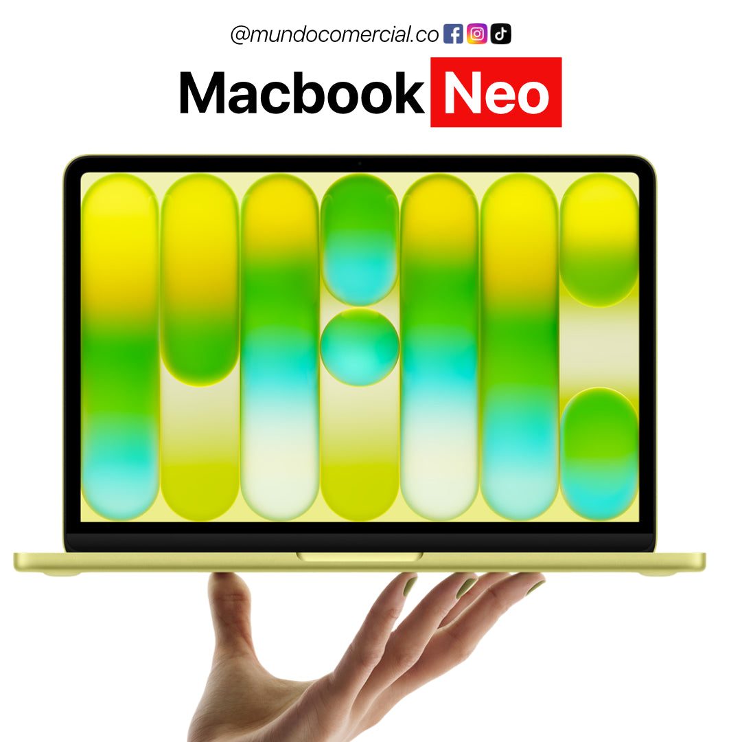 MacBook Neo Apple | Laptop para estudio, trabajo y creación de contenido en Colombia