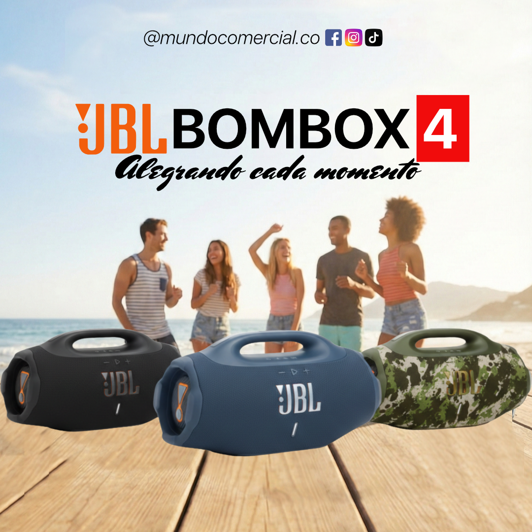 Parlante JBL Boombox 4 | Potencia Extrema con 34 Horas de Batería