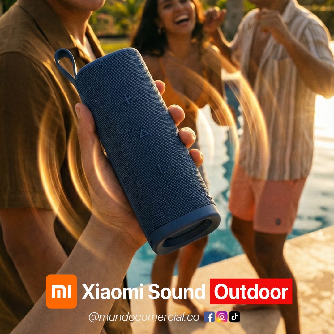 Parlante Xiaomi Sound Outdoor | Potente, Compacto y Resistente IP67
