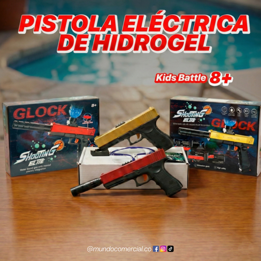 Pistola Eléctrica de Hidrogel Infantil 8+ – Shooting Elite Kids