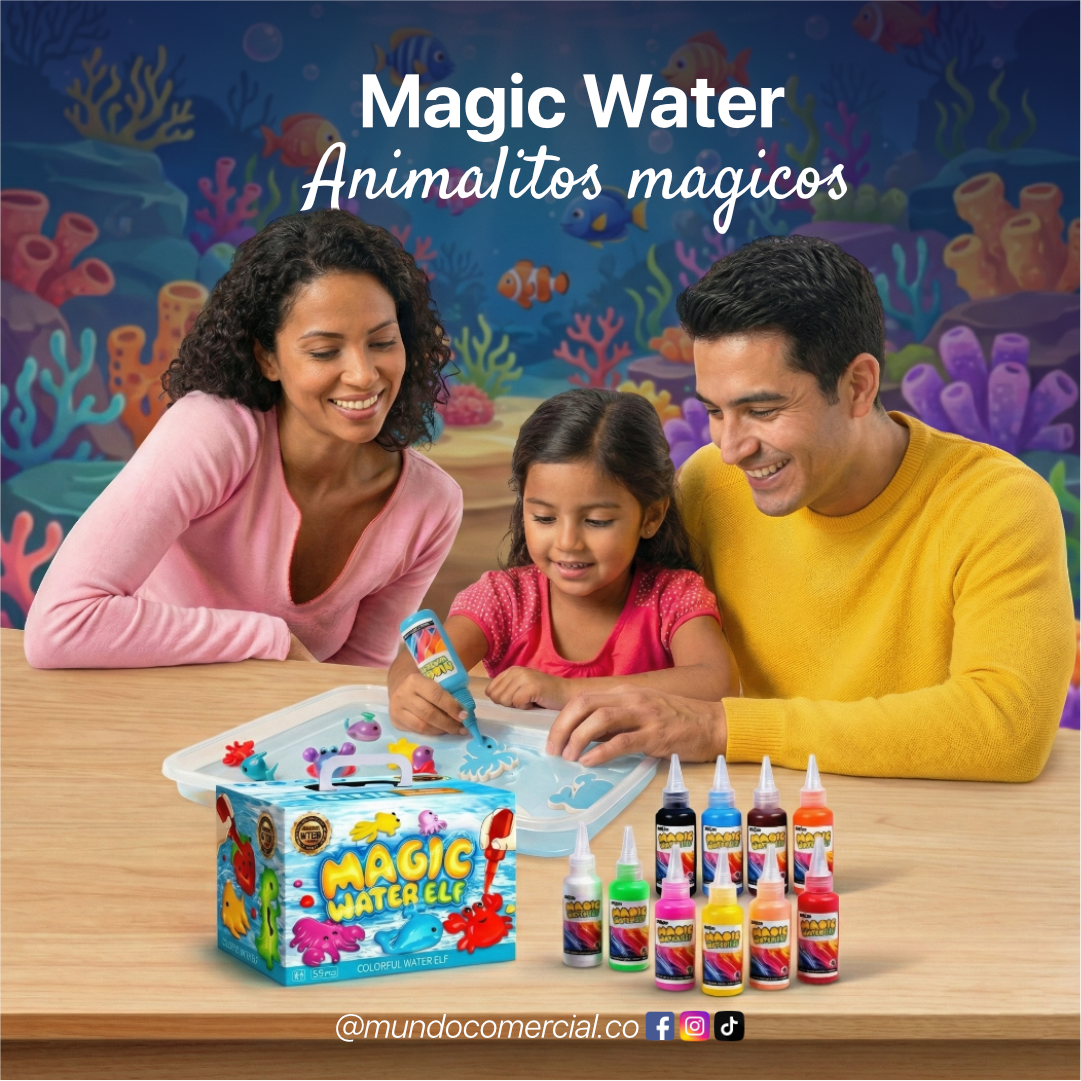 Magic Water STEM – Animalitos Mágicos Aprende Jugando