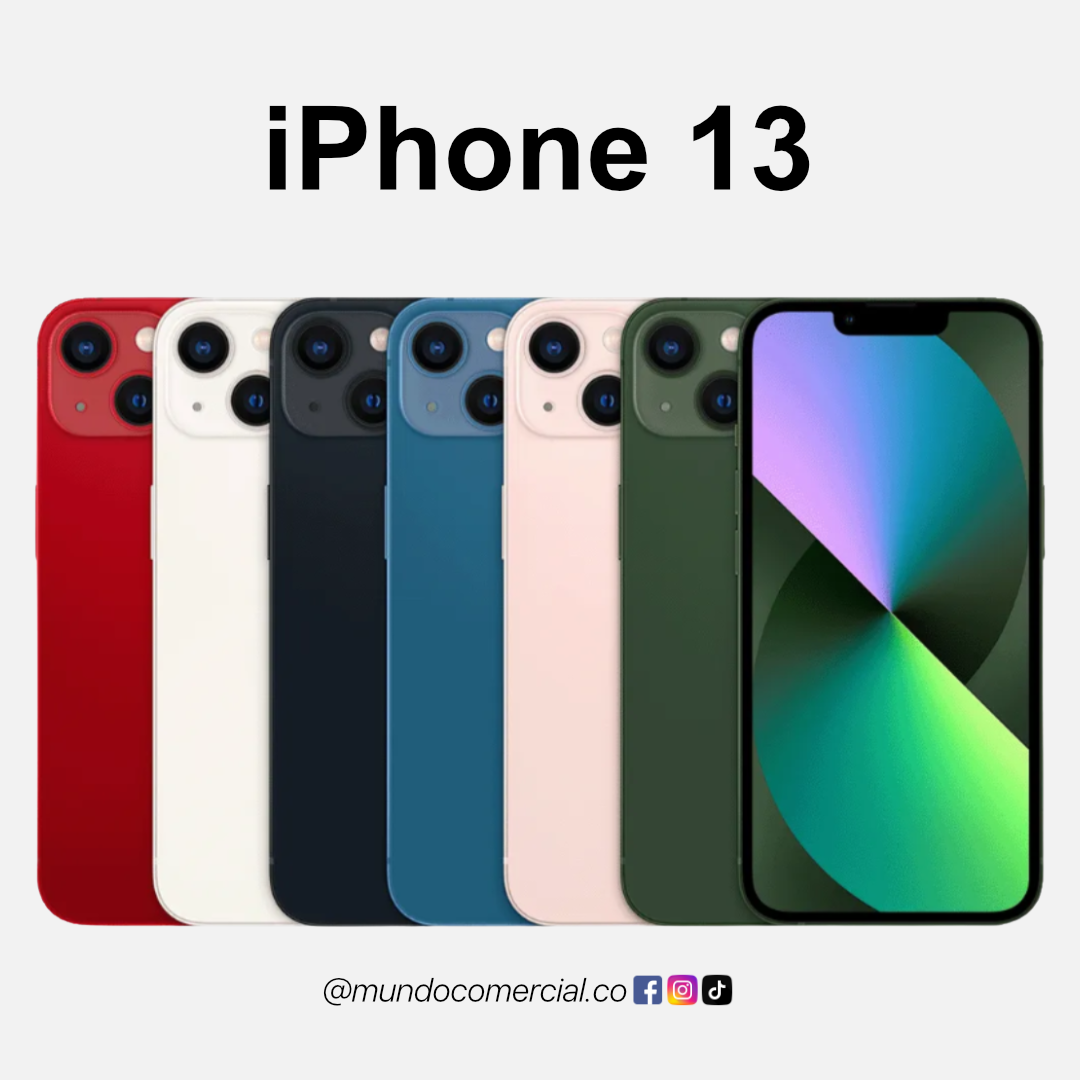 Celular iPhone 13 128GB Negro – Elegancia y Potencia que Nunca Pasan de Moda