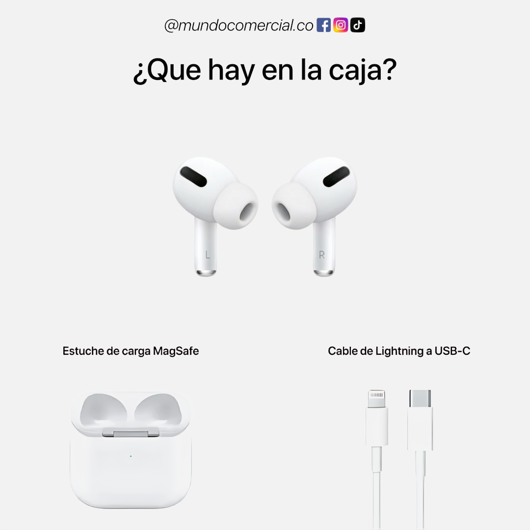 AirPods Pro 3 – Cancelación de Ruido y Sonido Espacial Pro