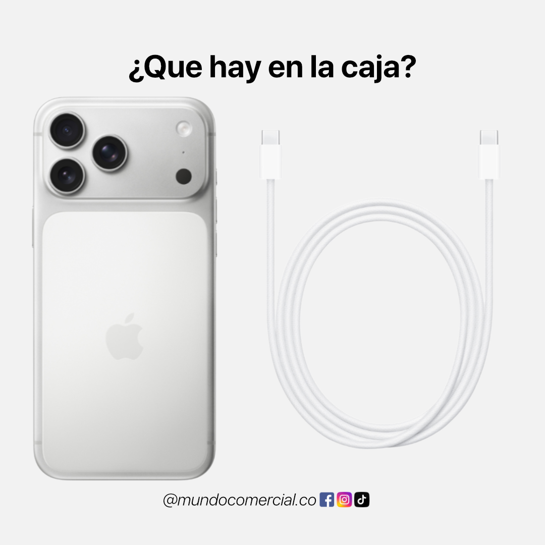 Celular iPhone 17 Pro 256GB – Rendimiento Profesional Sin Límites