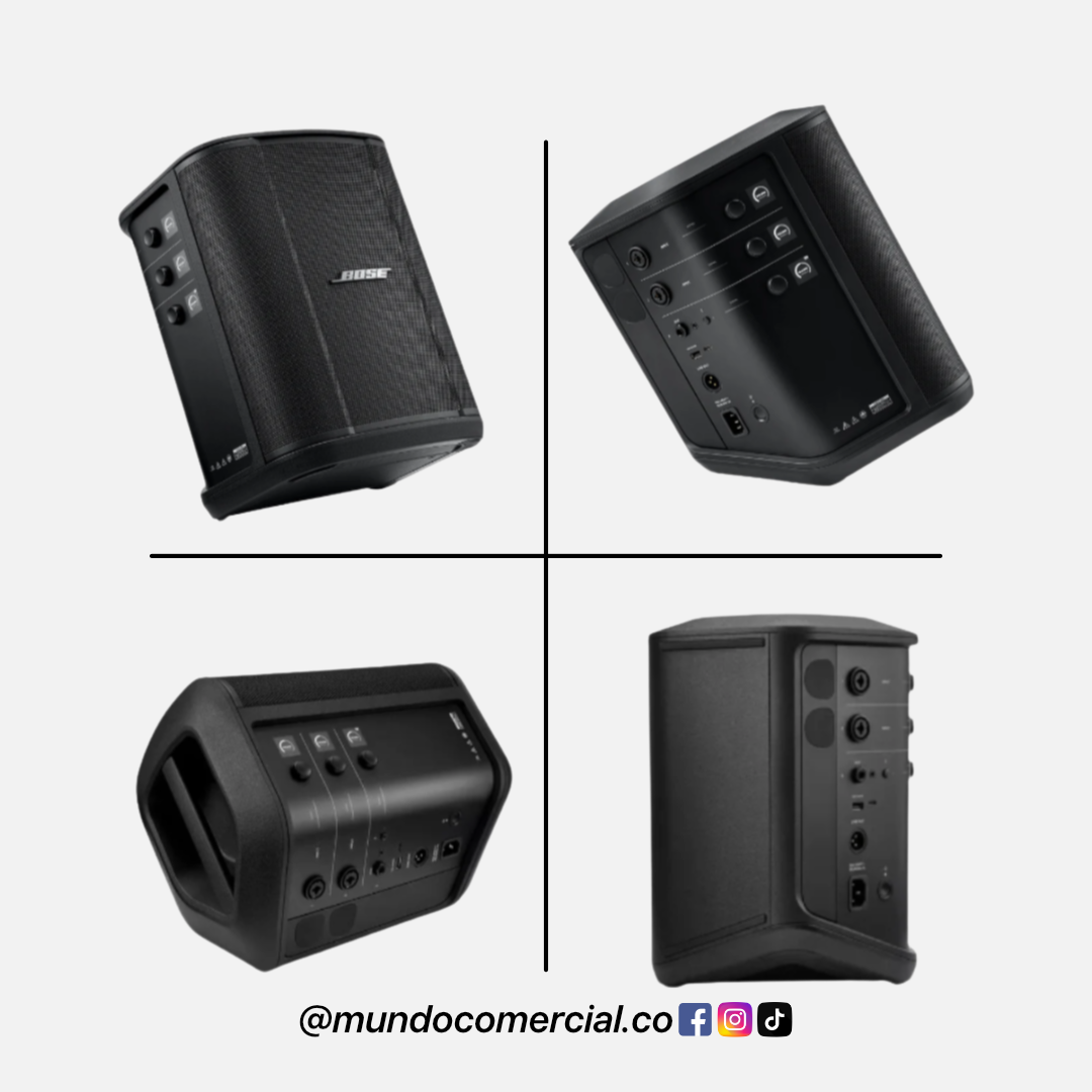 Parlante Bose S1 Pro+ – Sonido Profesional Portátil con Mezclador Integrado