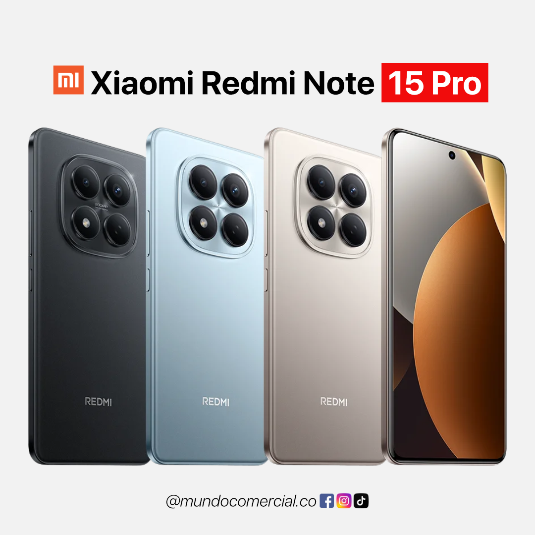 Celular Xiaomi Note 15 Pro 256GB – Cámara 200MP - RAM 8GB y Potencia Pro