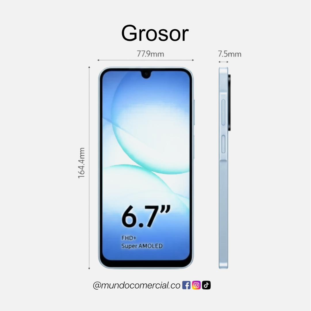 Celular Samsung Galaxy A17 - 128GB/4GBRAM - 256GB/8GBRAM  – Equilibrio Perfecto Entre Precio y Rendimiento
