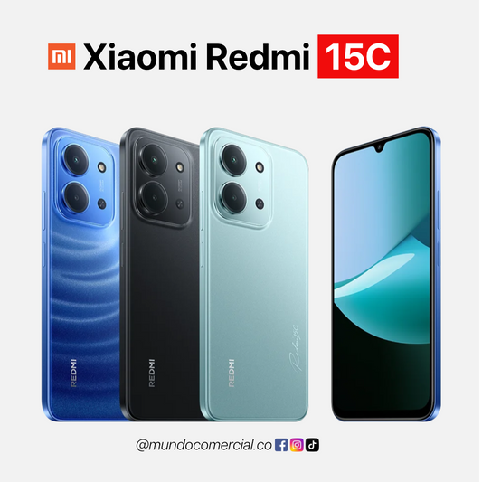 Celular Xiaomi Redmi 15C |  256GB | Más Espacio, Mejor Precio